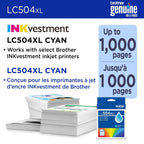 Genuine LC504XLC High Yield Cyan