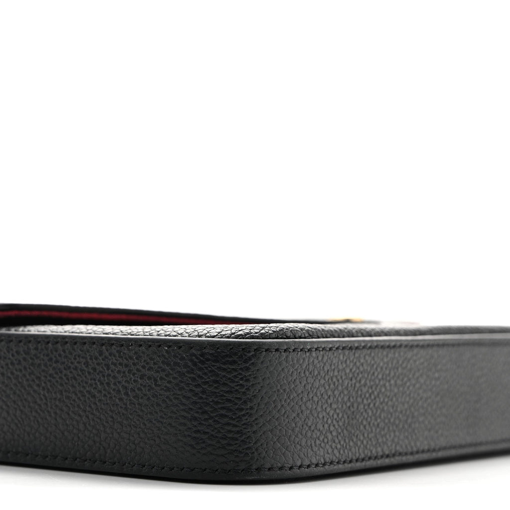 Empreinte Monogram Giant Felicie Pochette Black Beige