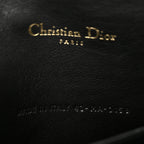 Patent Cannage Lady Dior Convertible Clutch Black