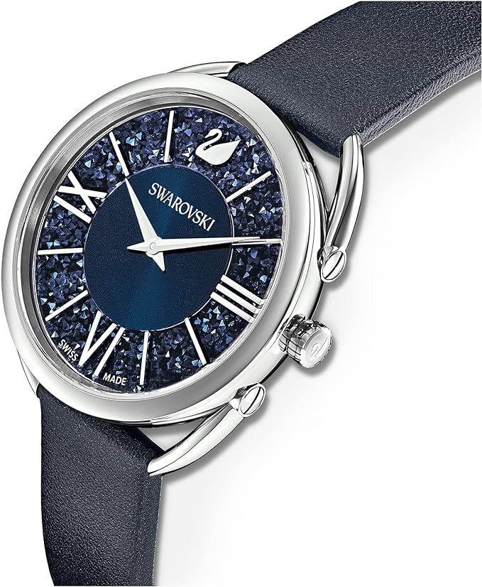 Swarovski Ladies Watch Crystalline Glam Crystal Blue