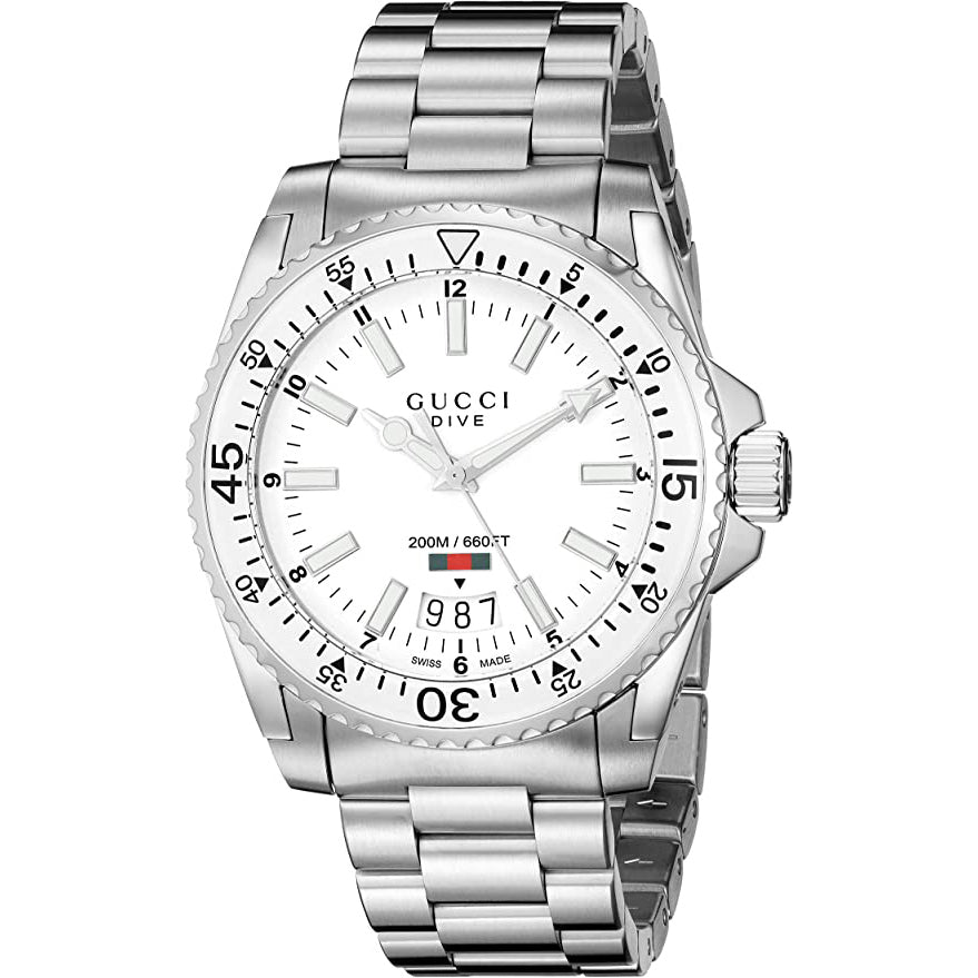 Gucci Men's Dive Silver Watch