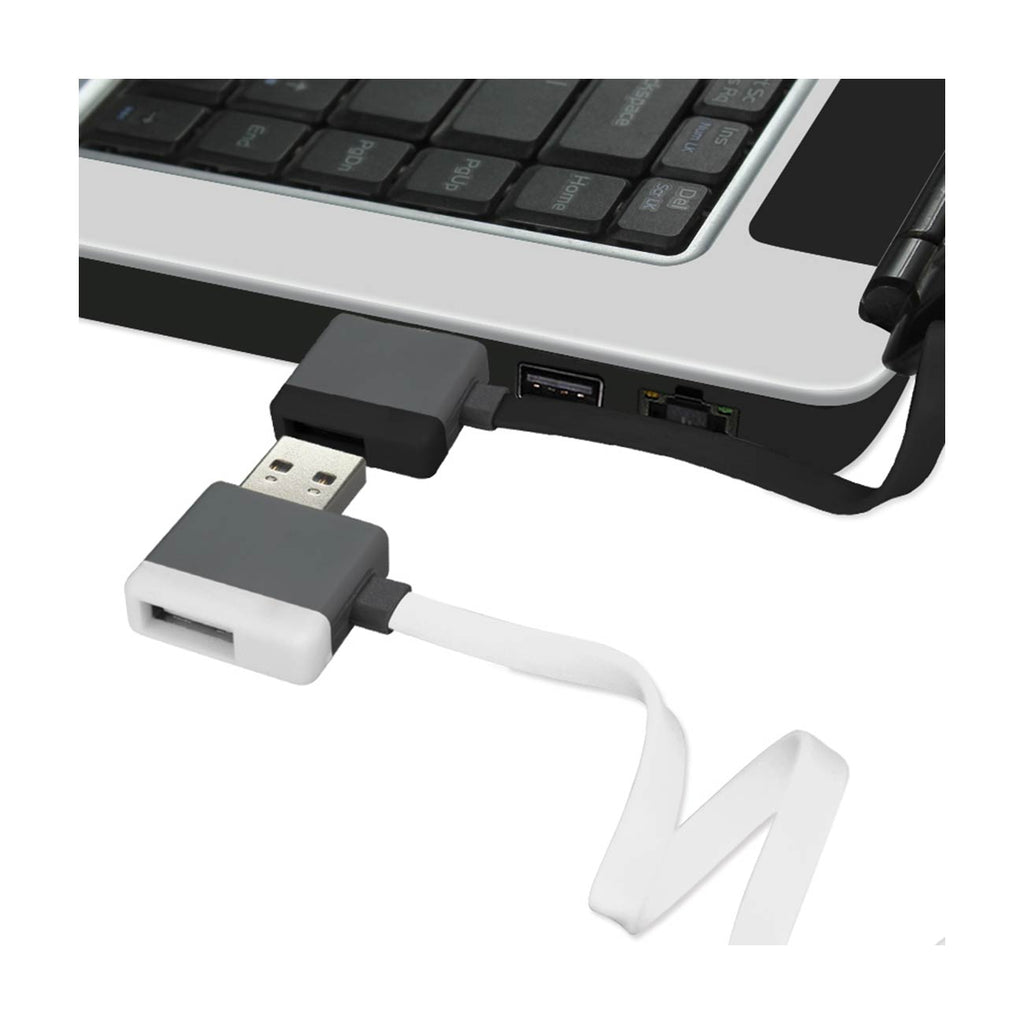 Reiko Micro Usb Piggyback Flat Liberator Usb Cable 3.2Ft In Black
