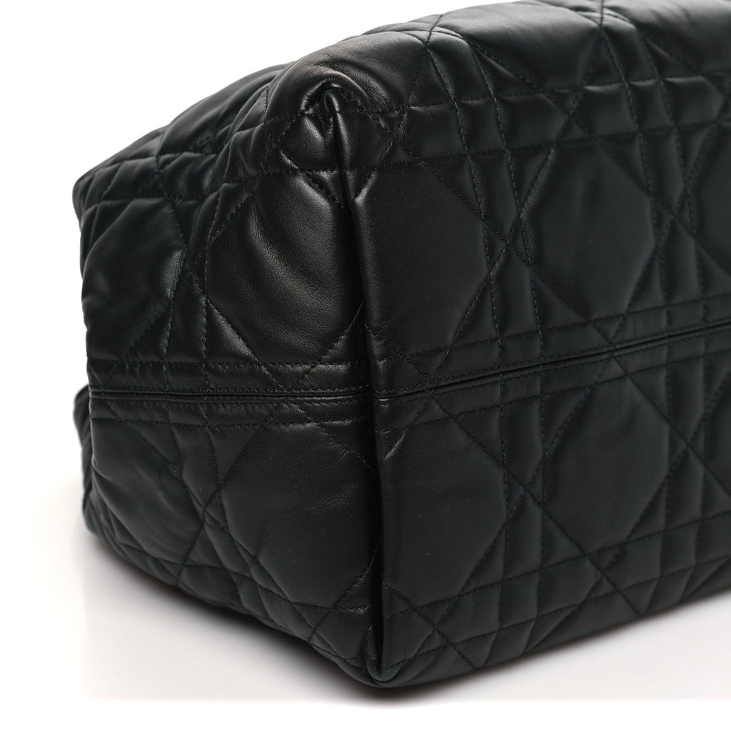 Calfskin Macrocannage Large Toujours Black