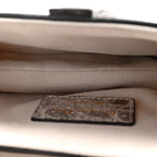 Niloticus Crocodile Himalaya Mini Saddle Bag Latte