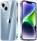 Entronix Case Compatible with iPhone 13 - [Hard Back] Thick Clear