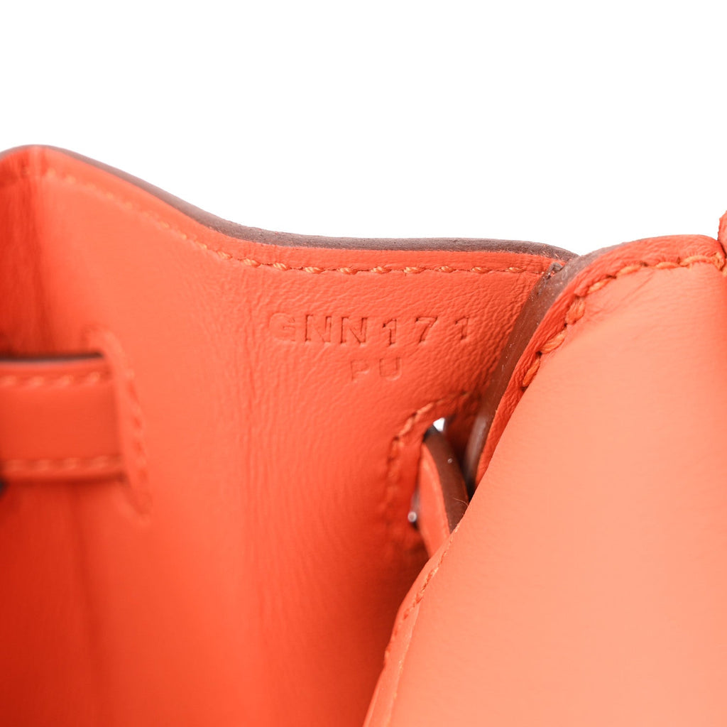 Swift Birkin 25 Tangerine