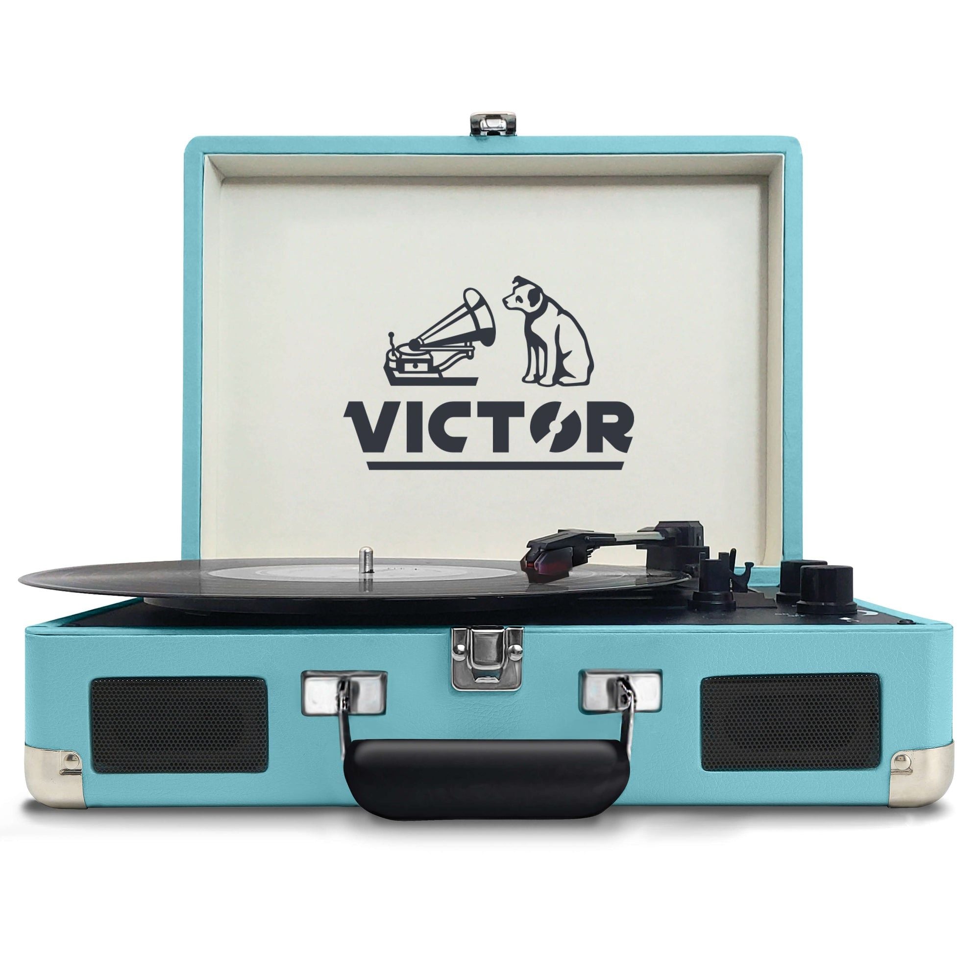 Metro Dual Bluetooth Suitcase Turntable