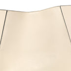 Calfskin VLogo Bucket Bag White