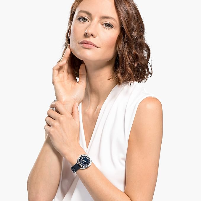 Swarovski Ladies Watch Crystalline Glam Crystal Blue