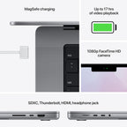 MacBook Pro 14" M1 Max 64GB 8TB Space Gray