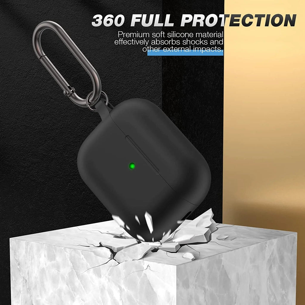 Entronix Case Compatible with AirPods Pro 2nd/1st Gen - Soft-Touch Liquid Silicone