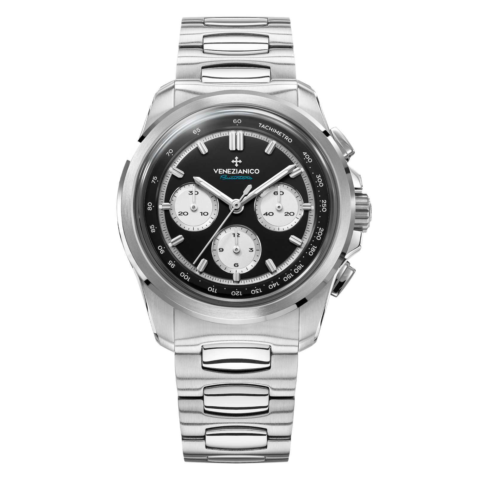 Venezianico Bucintoro 42 Men’s Chronograph Automatic Black Watch