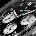 Venezianico Bucintoro 42 Men’s Chronograph Automatic Black Watch