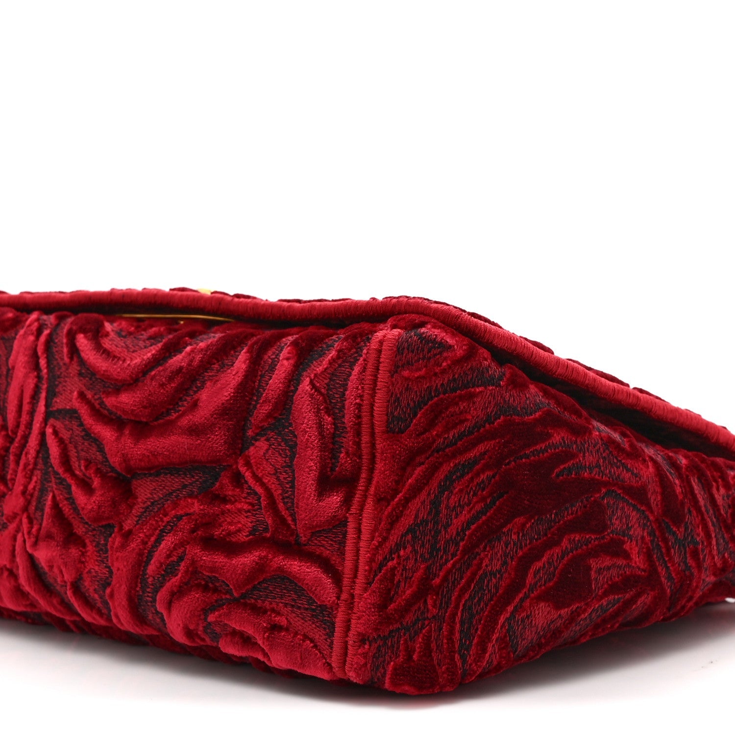 Velvet Rose Medium Caro Bag Rouge