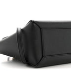 Grained Calfskin Nano Belt Bag Black