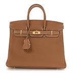 Togo Birkin 25 Gold