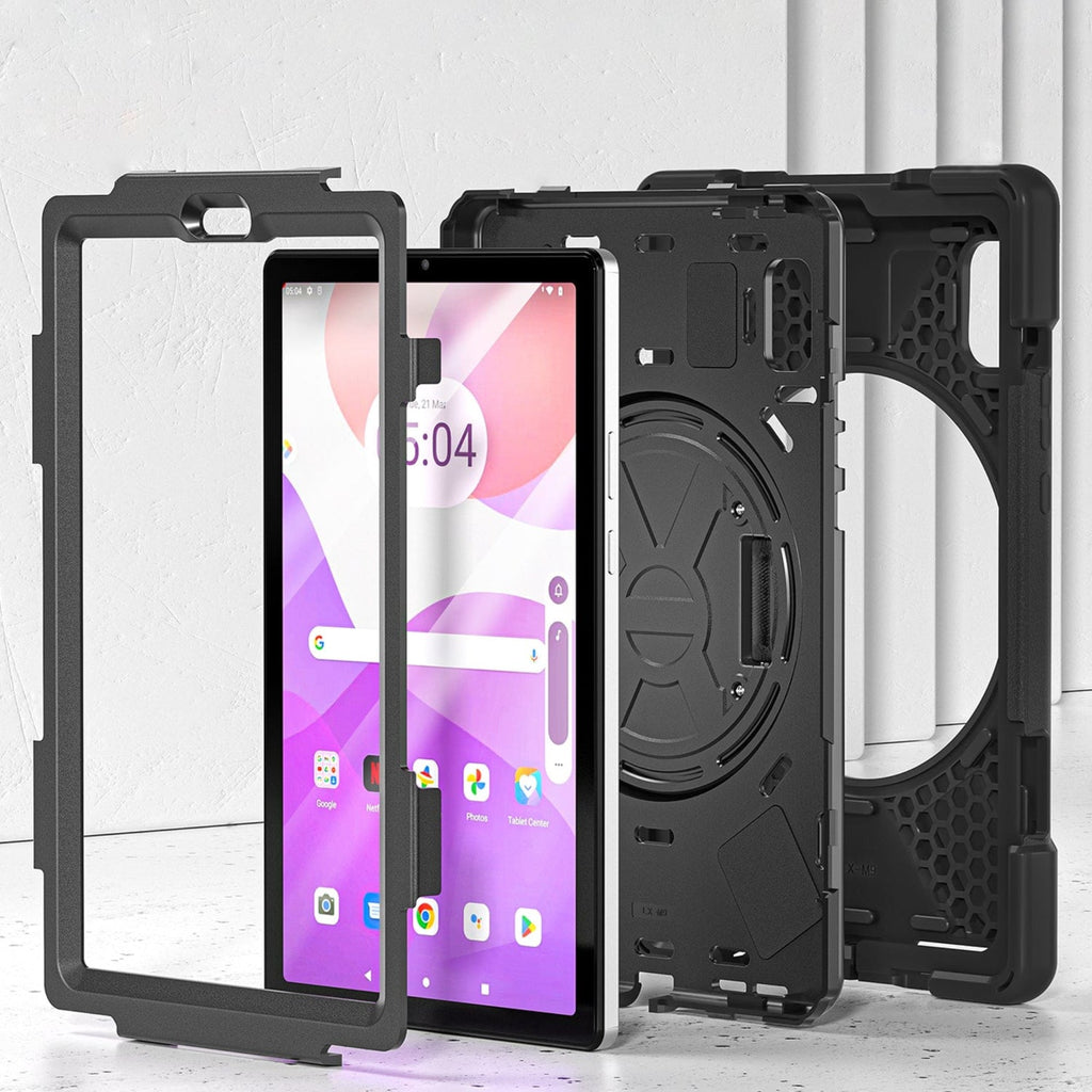 SAHARA - Protection Hand Strap Series Case for Lenovo Tab M9 - Black