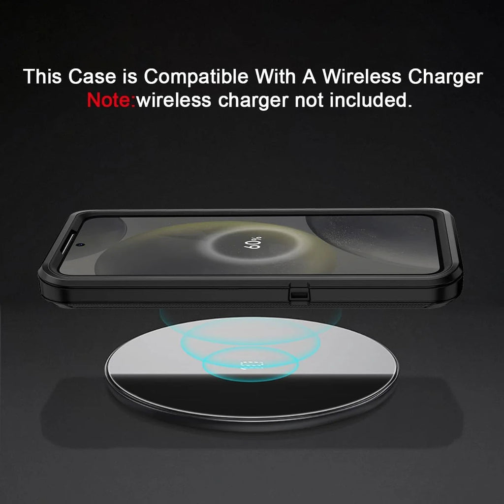 Entronix Case Compatible with Galaxy S25 Plus - Triple-Layer Heavy Duty Protection