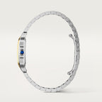 Santos De Cartier Watch | 27mm, Stainless Steel, Silver Dial