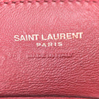 Smooth Calfskin Paris VII Large Flat Hobo Red