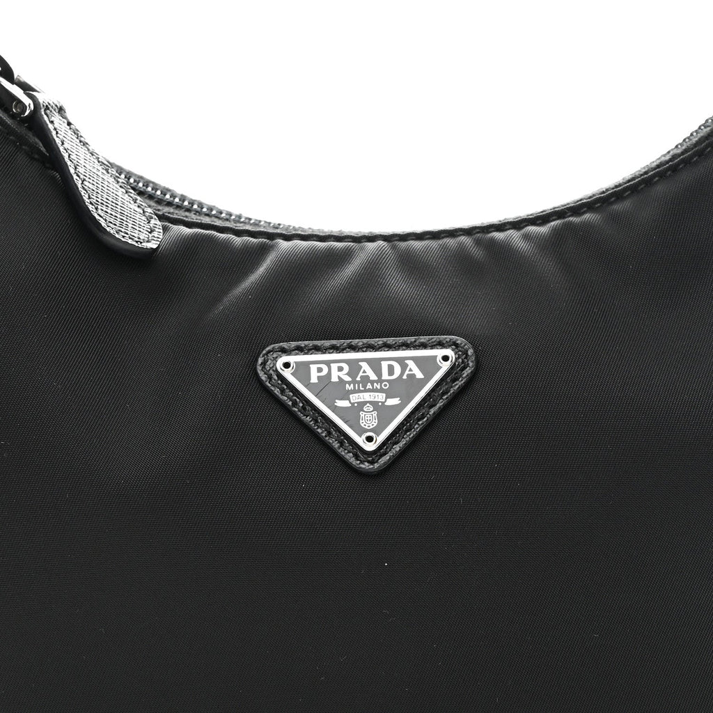 Tessuto Nylon Mini Re-Edition 2000 Bag Black