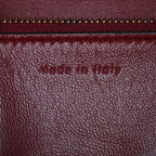 Smooth Calfskin Medium Classic Box Flap Bag Red