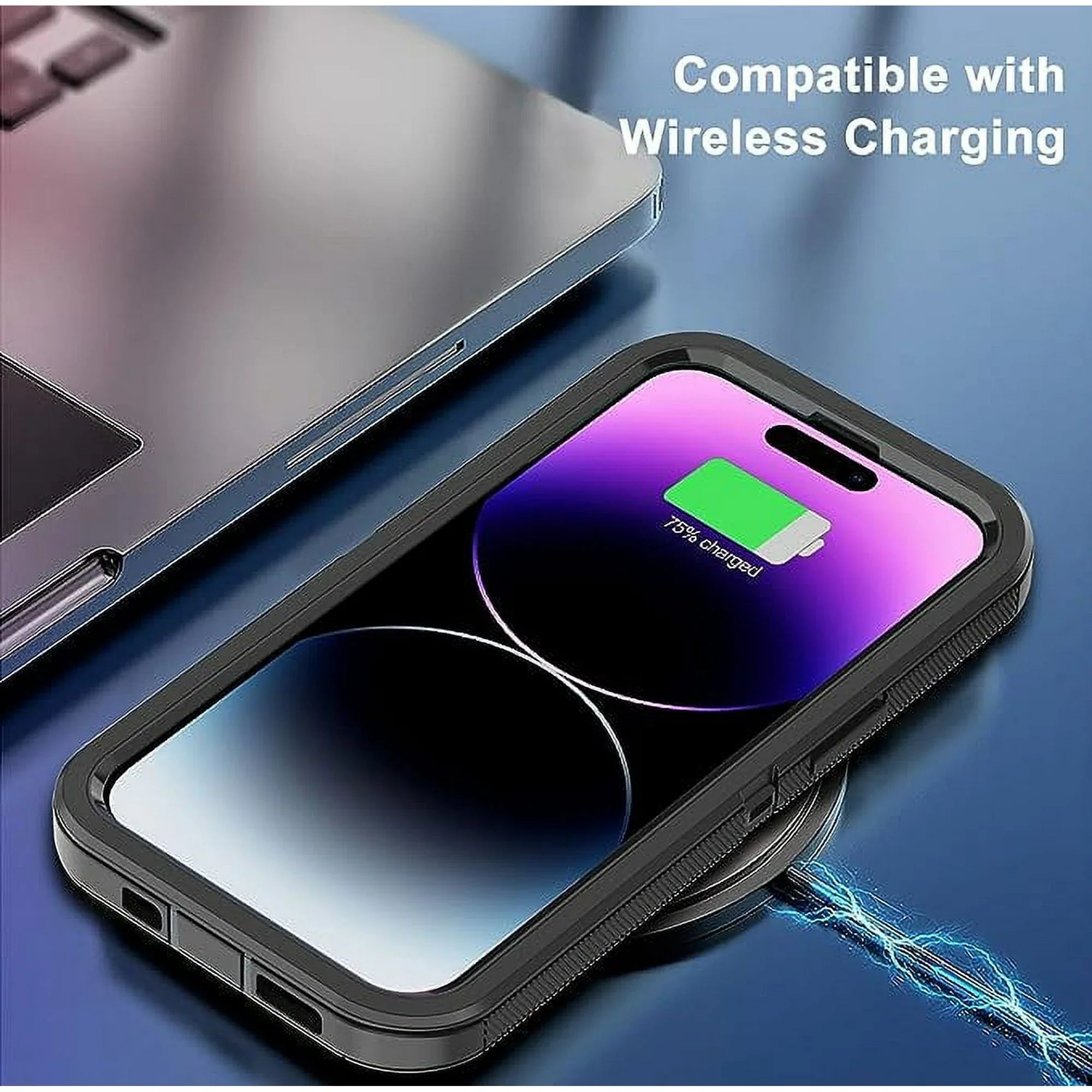 Entronix Case Compatible with iPhone 14 - Triple-Layer Heavy Duty Protection