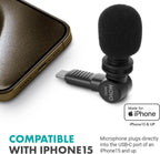 Movo USB-C Microphone for iPhone 15 and Up