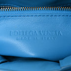 Lambskin Maxi Intrecciato Padded Chain Cassette Crossbody Bag Swimming Pool