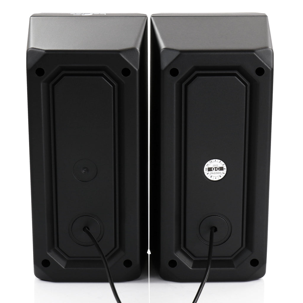Color LED Dual Gaming Speakers