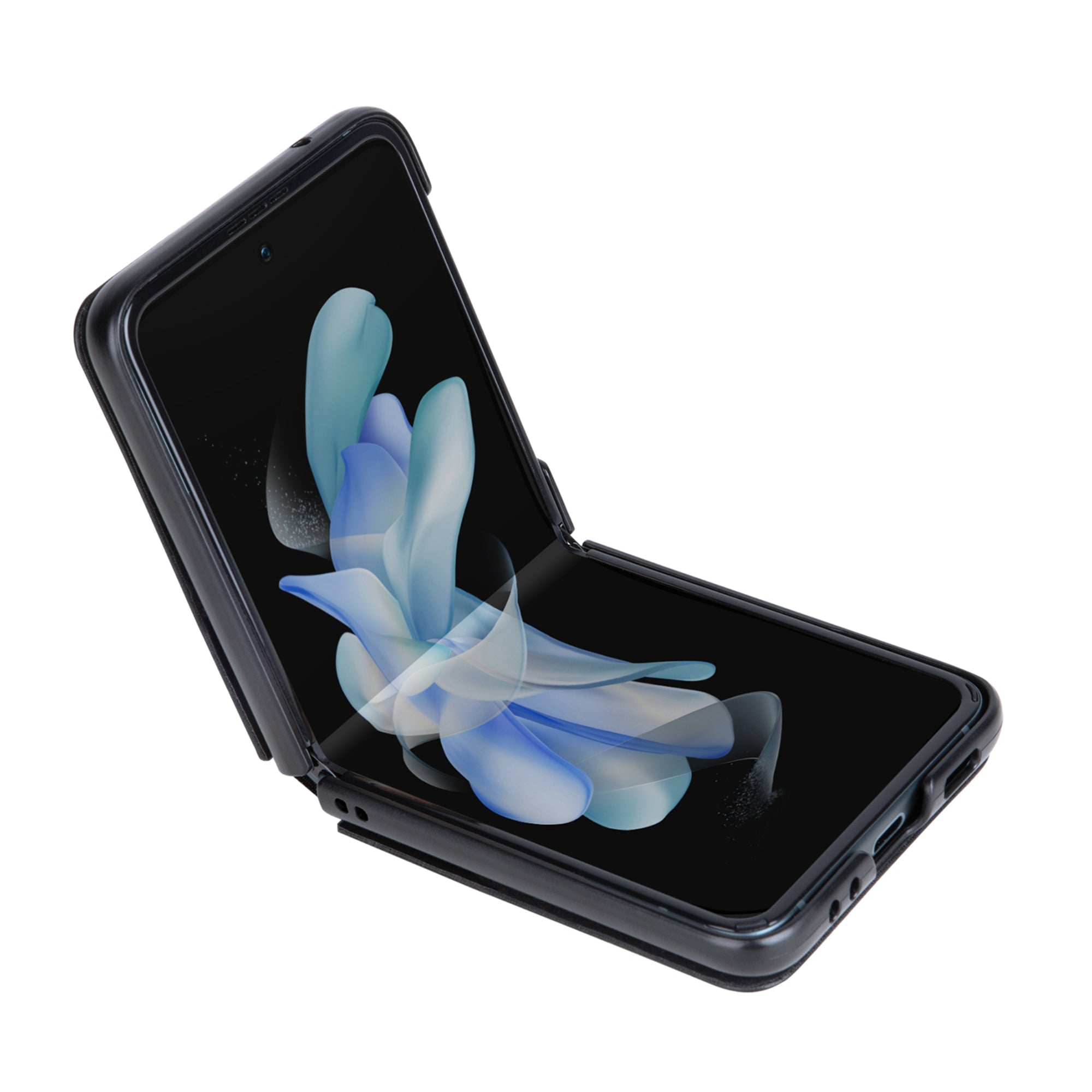 SAHARA - Indy Series Leather Kickstand Case - Samsung Galaxy Z Flip5