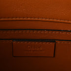 Calfskin Snakeskin Embossed Small Roy Bag Multicolor