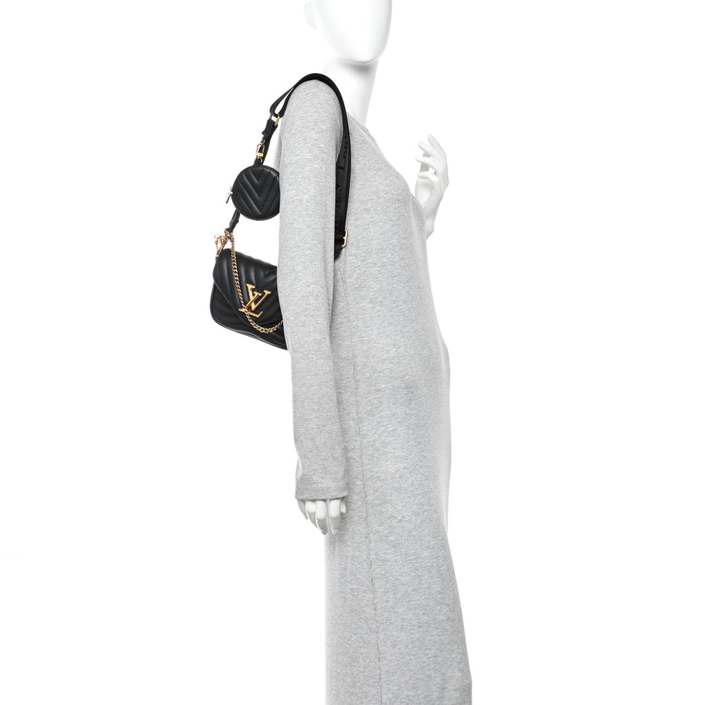 Calfskin New Wave Multi Pochette Black