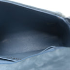 Suede Small Messenger Flap Light Blue