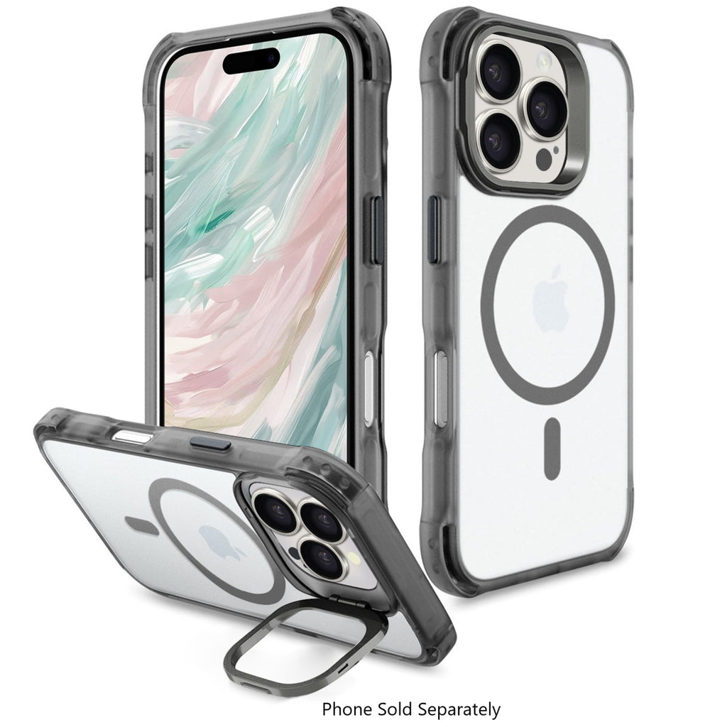 SAHARA - Venture Series Clear Rebound Case with Kickstand - Apple iPhone 16 Pro Max
