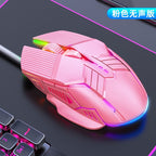 3200DPI Ergonomic Wired Gaming Mouse USB Computer Mouse Gaming RGB Mause Gamer Mouse 6 Button LED  Mice for PC Laptop