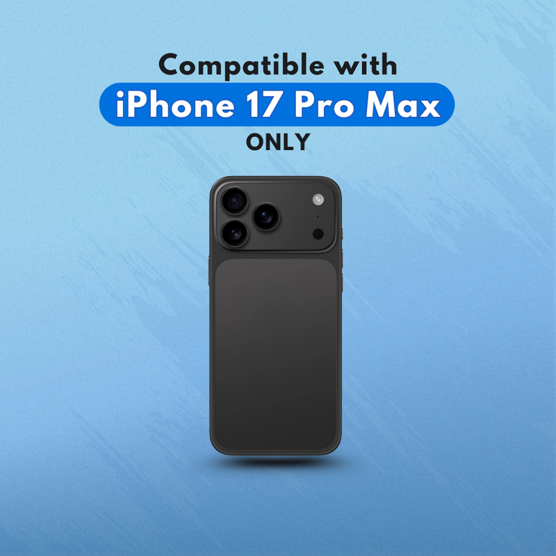 Entronix Bundle Compatible with iPhone 17 Pro Max - Soft-Touch Dual-Layer Case & 2 Clear Screen Protector