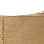 Calfskin Double Handles Hobo Brown