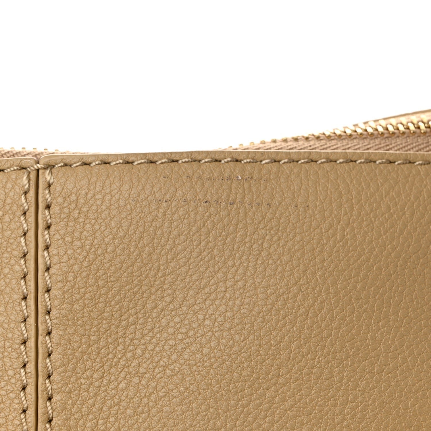 Calfskin Double Handles Hobo Brown