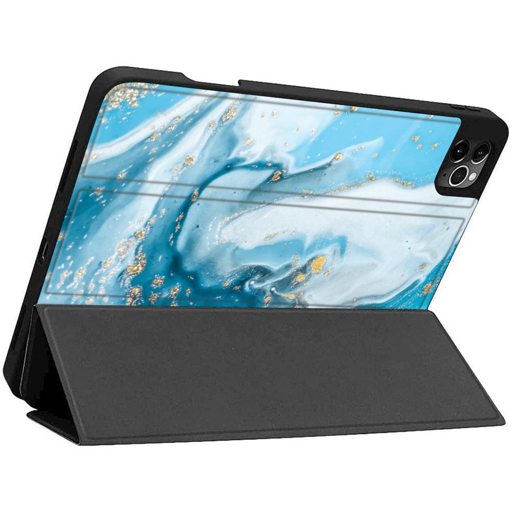 SAHARA - Inspire Series Marble Folio Case - iPad Pro 12.9" (4th, 5th, and 6th Generation)