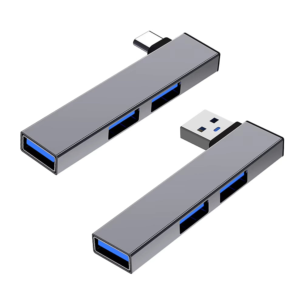 3-in-1 USB Docking Station with OTG, USB 3.0 Hub, 3 USB Ports, 5.0Gbps Data Transfer Speed for PC and Laptop