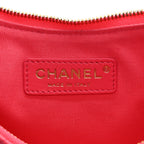 Lambskin Quilted Small Hobo Bag Pink