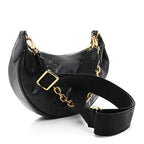 Calfskin Bubblegram Over The Moon Black
