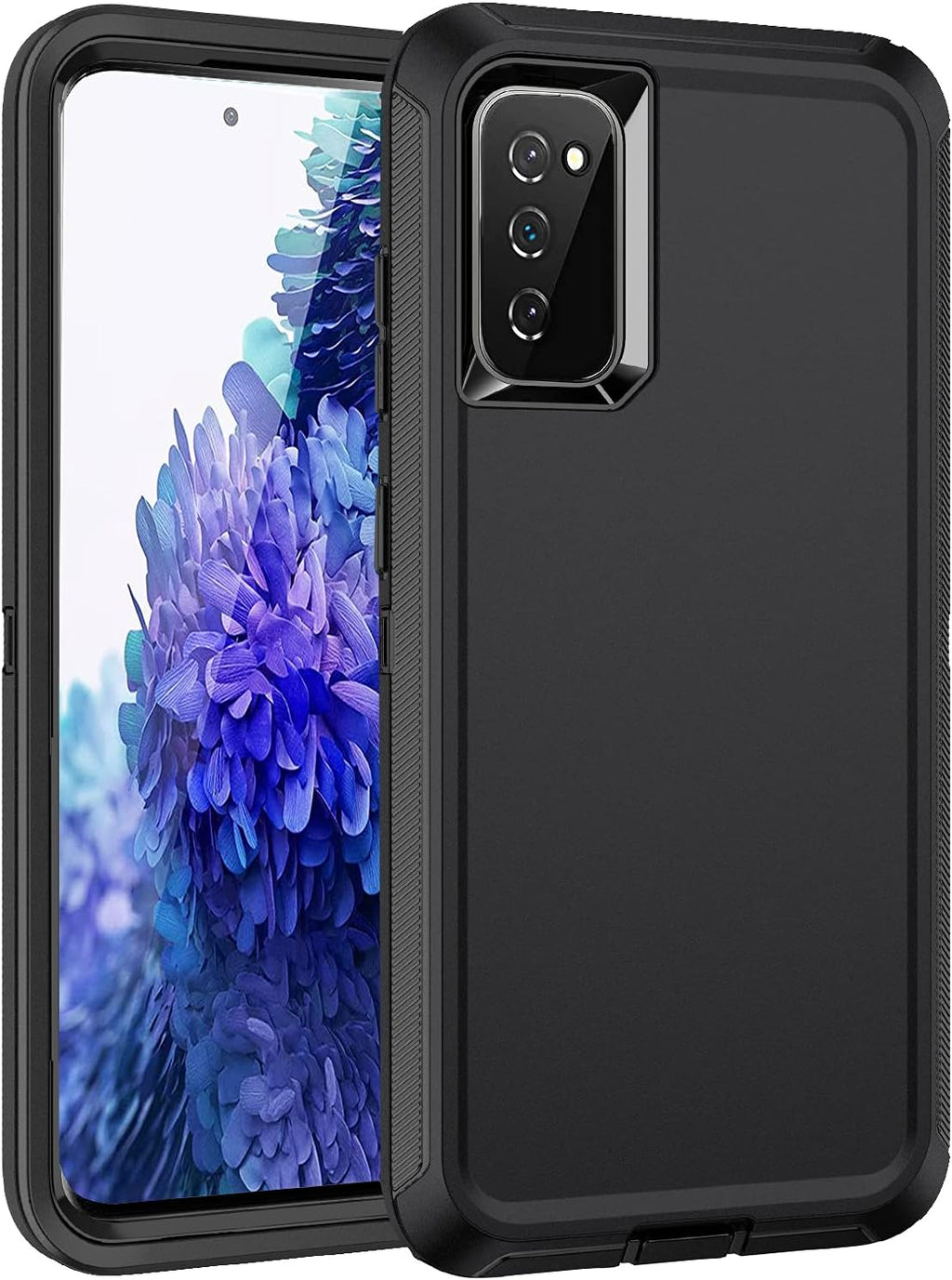 Entronix Case Compatible with Galaxy A03s - Triple-Layer Heavy Duty Protection