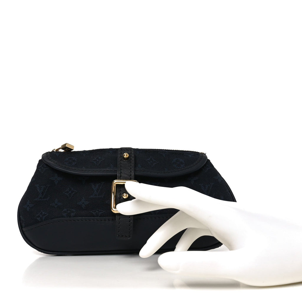 Mini Monogram Anne Sophie Pochette Clutch Bleu