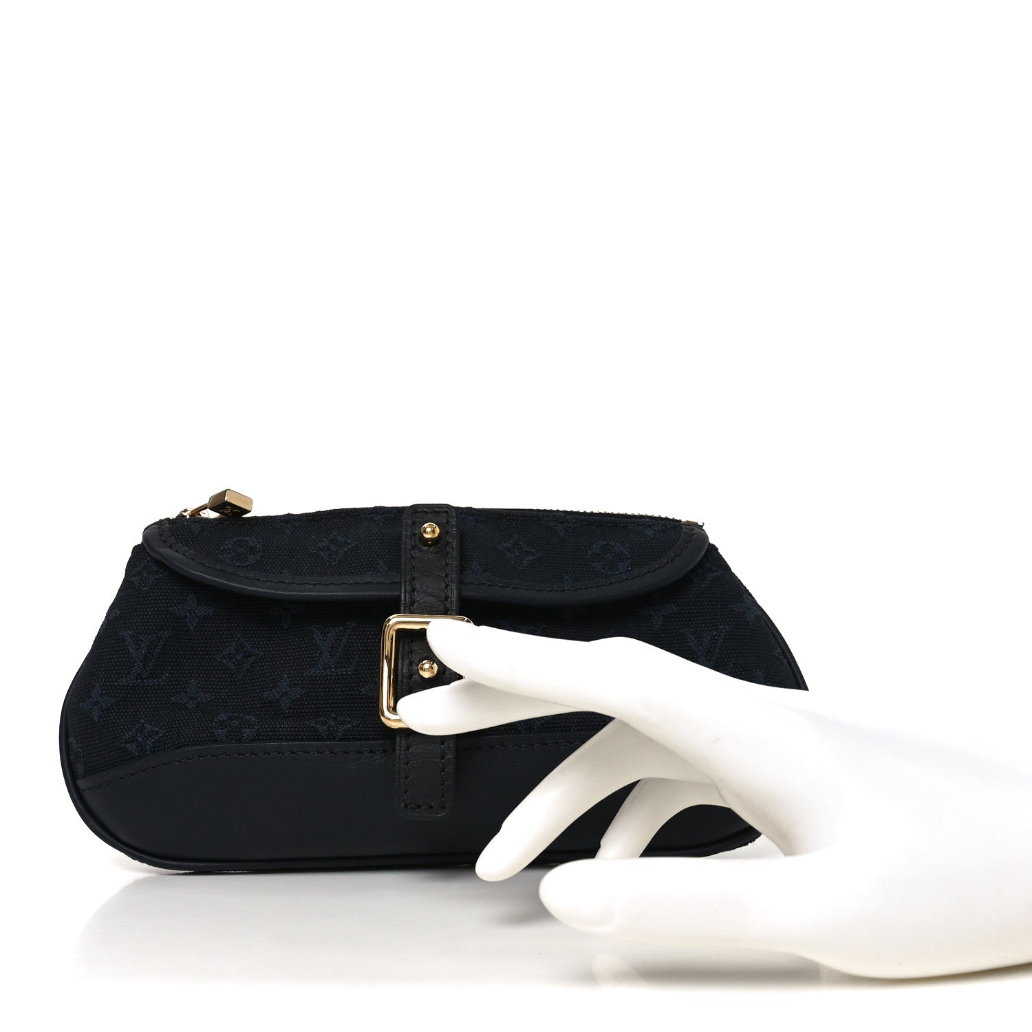 Mini Monogram Anne Sophie Pochette Clutch Bleu