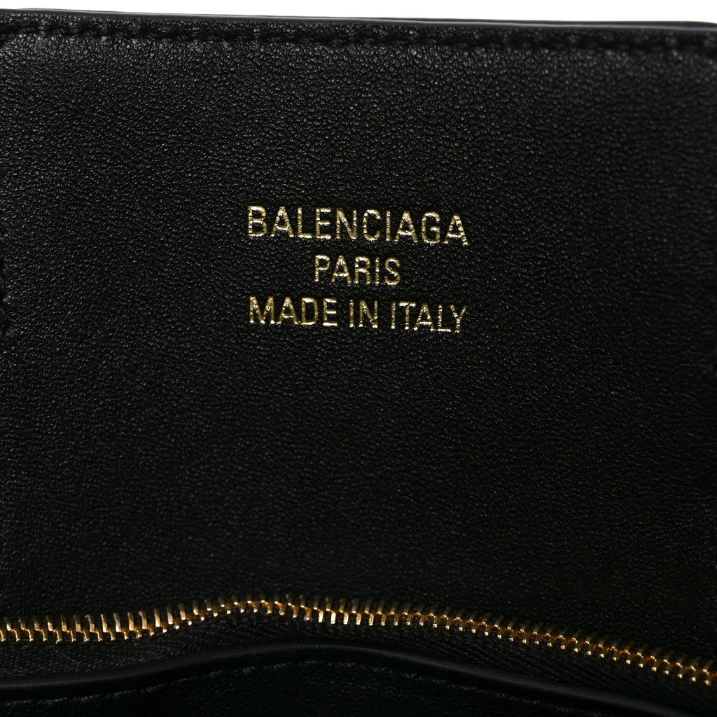 Smooth Calfskin Small Bel Air Carry All Bag Black