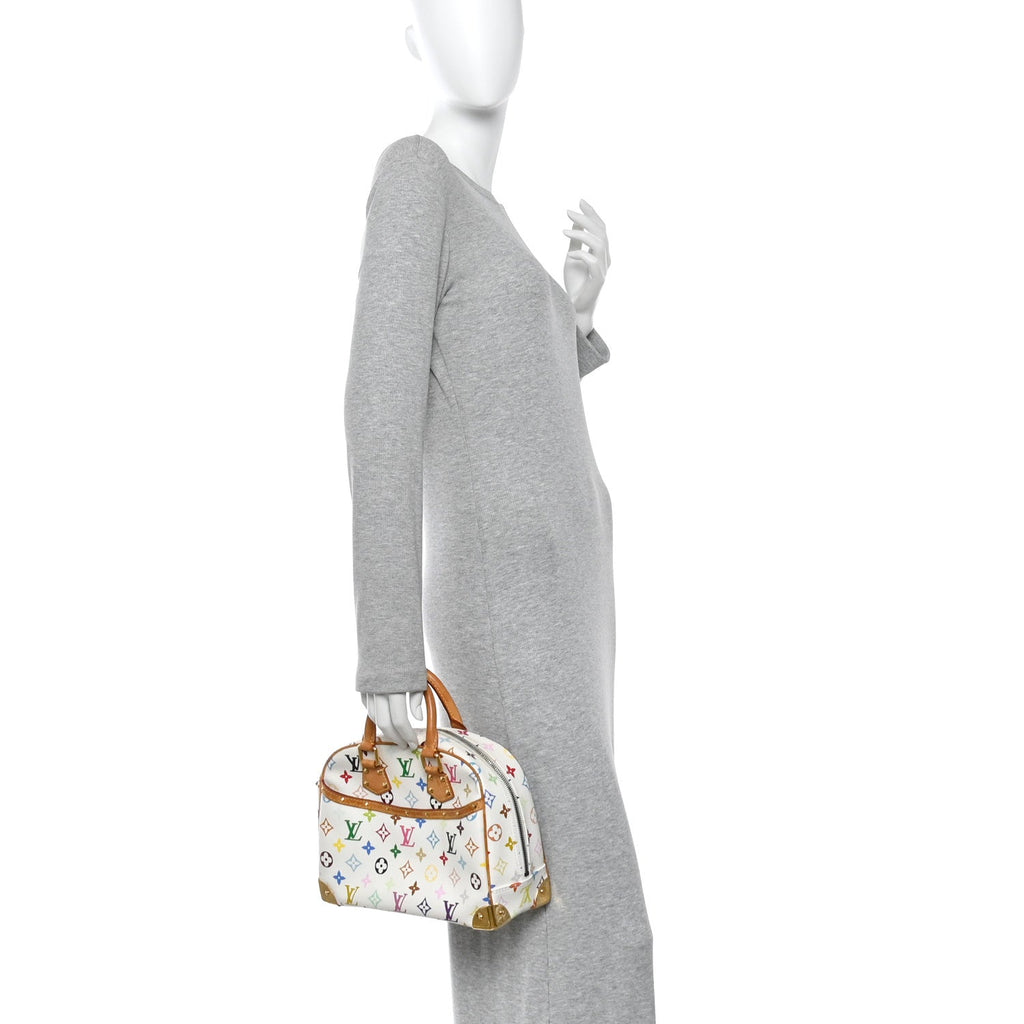 Monogram Multicolor Trouville White