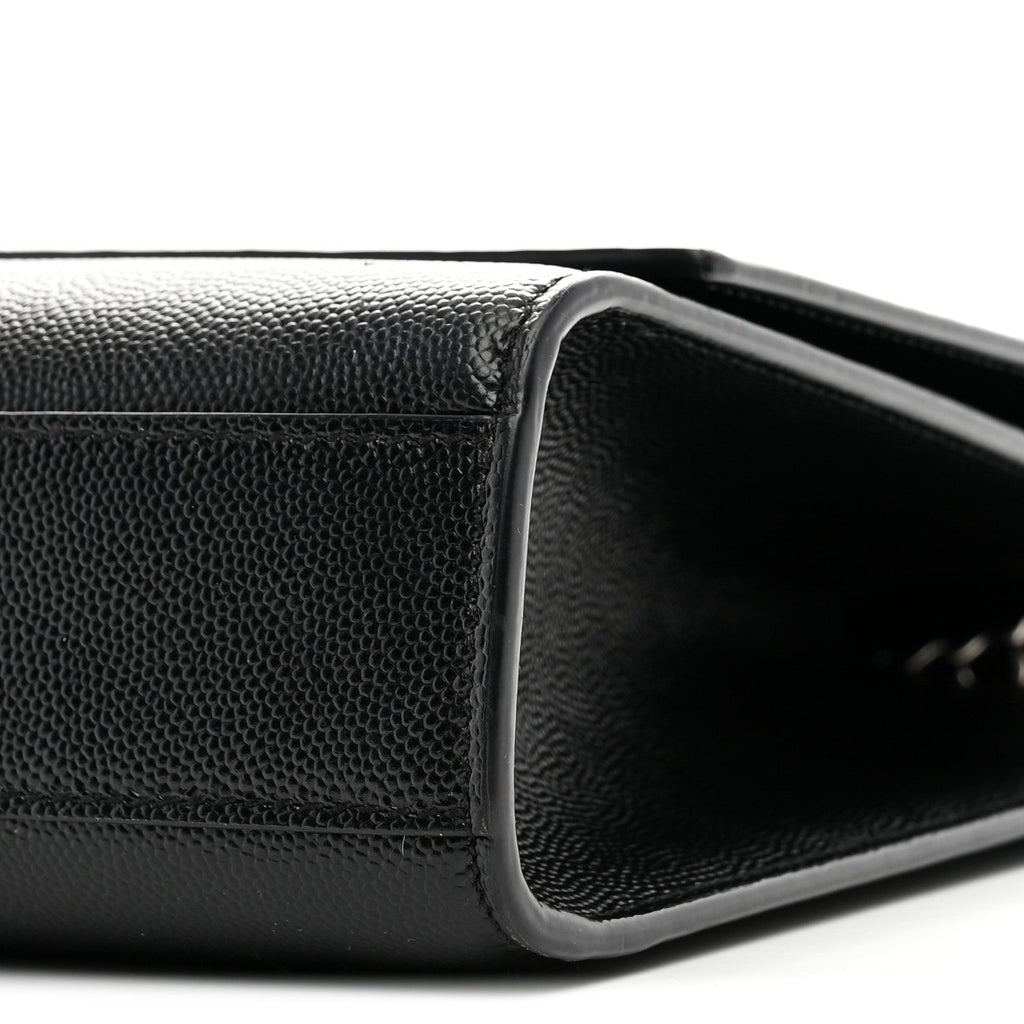 Grain De Poudre Large Classic Monogram Kate Satchel Black