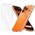 Entronix Bundle Compatible with iPhone 17 Pro Max - [Hard] Clear Case & 1 Clear Screen Protector
